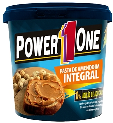 Pasta de Amendoim - Power One - Integral - 1,005Kg