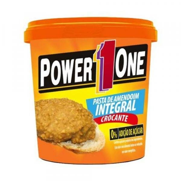 Pasta de Amendoim - Power One - Integral Crocante - 1,005kg