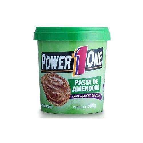 Pasta de Amendoim Power1one 500g - Açúcar de Coco