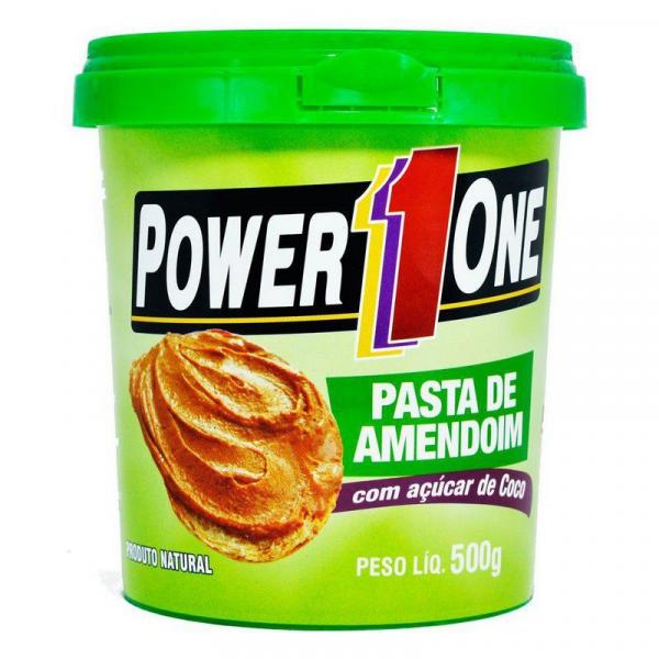 Pasta de Amendoim PowerOne com Açúcar de Coco 500g