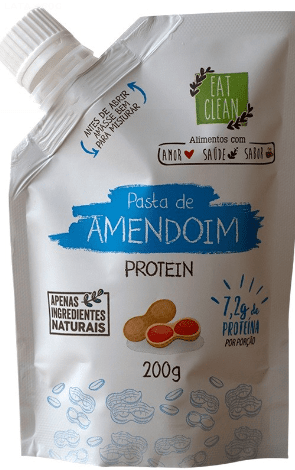 Pasta de Amendoim Protein 200g - Eat Clean