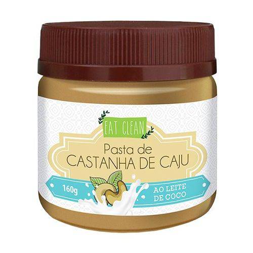 Pasta de Castanha de Caju ao Leite de Coco 160g - Eat Clean