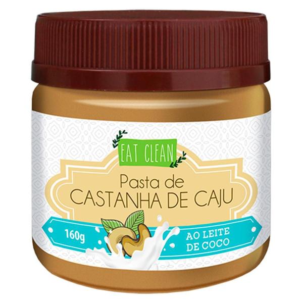 Pasta de Castanha de Caju ao Leite de Coco - Eat Clean 160g