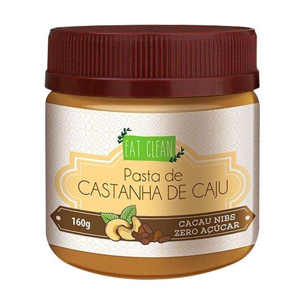 Pasta de Castanha de Caju Cacau Nibs 160g - Eat Clean