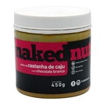 Pasta de Castanha de Caju com Chocolate Branco - Naked Nuts 450g