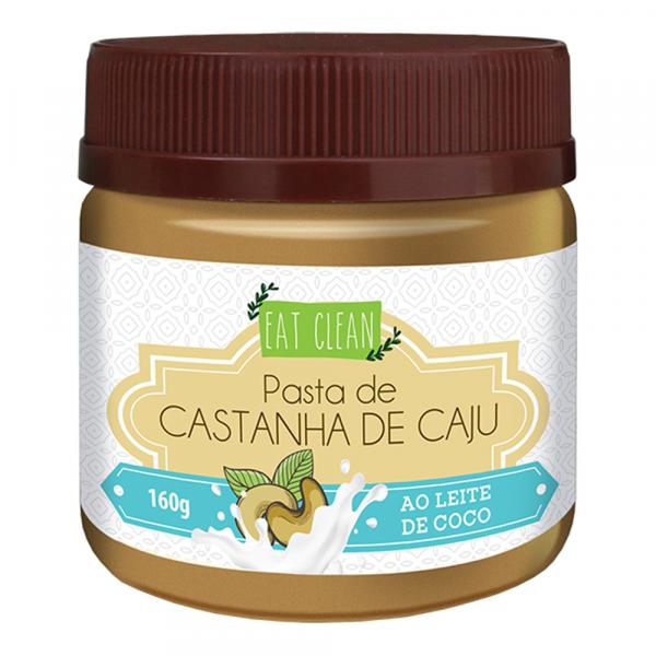 Pasta de Castanha de Caju com Leite de Coco Eat Clean 160g