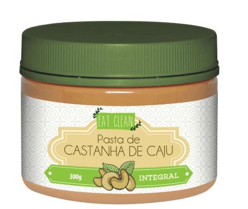 Pasta de Castanha de Caju Integral - 300g - Eat Clean
