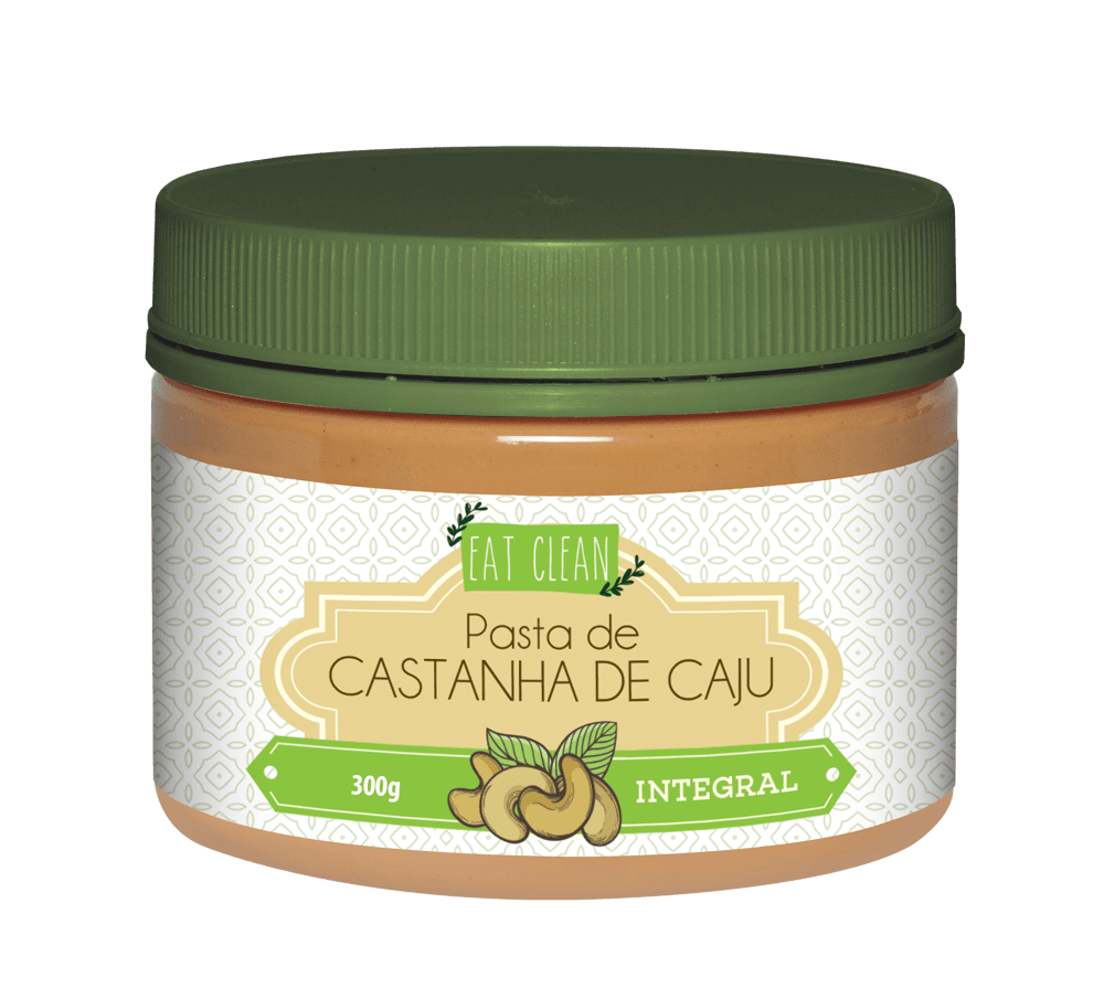Pasta de Castanha de Caju Integral 300G Eat Clean