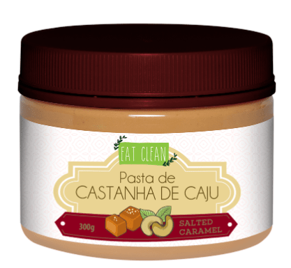 Pasta de Castanha de Caju Salted Caramel - 300g - Eat Clean