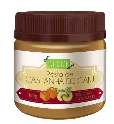 Pasta de Castanha de Caju Salted Caramel - 160g - Eat Clean