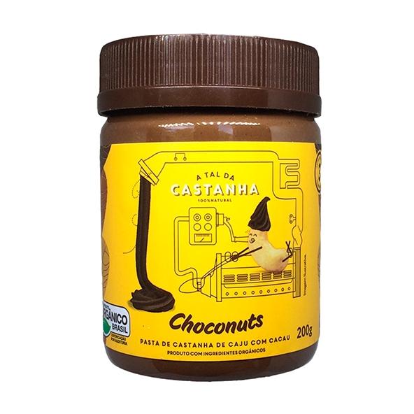 Pasta de Castanha Orgânica Choconuts 200g - a Tal da Castanha