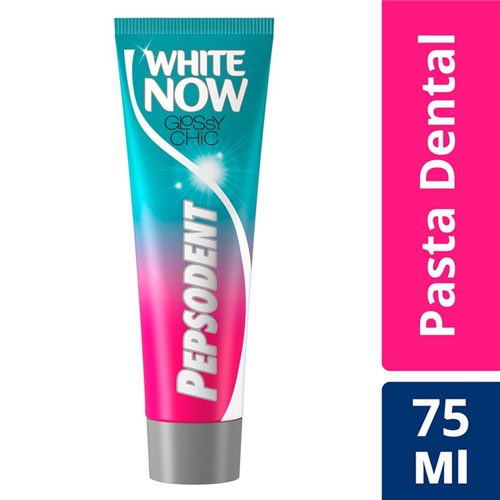 Pasta de Dientes Pepsodent White Now Glossy Chic 75 Ml