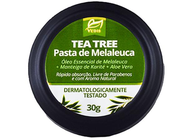 Pasta De Melaleuca Tea Tree Oil 30g Unhas Micose - Vedis