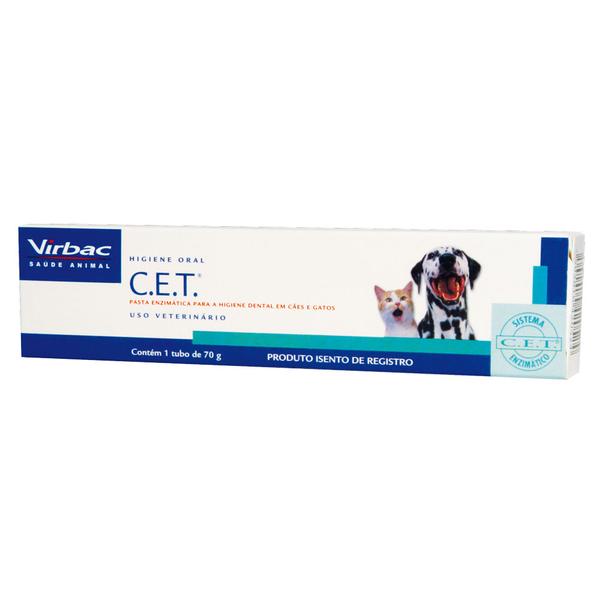 Pasta Dental C.E.T para Cães e Gatos - Virbac - Virbac