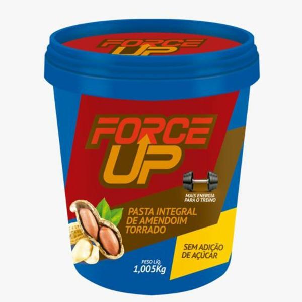 Pasta Integral de Amendoim Tradicional - 1000g - Force Up