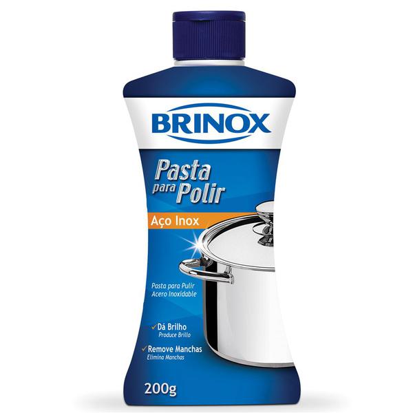 Pasta para Polir Aço Inox 200g - Brinox