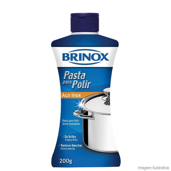 Pasta para Polir Aço Inox - Brinox