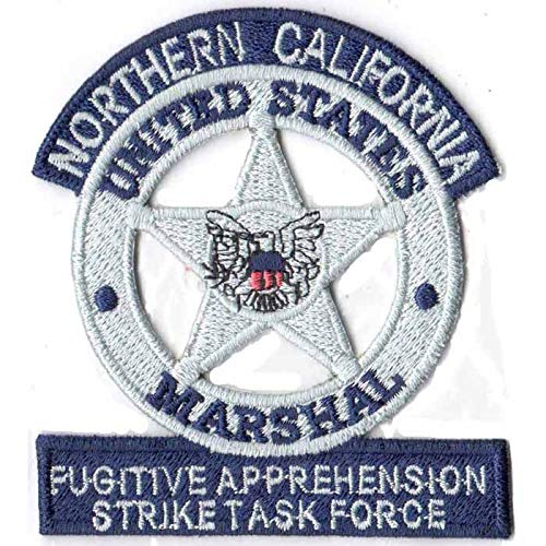 Patch Bordado - Delegado Usa Policia California Eua PL60188-174 Fecho de Contato