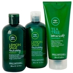 Paul Mitchell Tea Tree Lemon Sage Thickening Kit Shampoo + Condicionador e Hair and Scalp