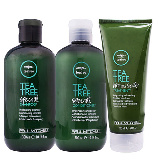 Paul Mitchell Tea Tree Special Kit Shampoo + Condicionador e Hair and Scalp Treatment