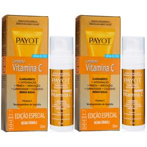 Payot Kit Complexo Vitamina C Serum Oil Free 30ml com 2