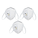 3pcs 1V Anti-poeira respirador Folding Anti PM2.5 Proteção Máscara Orelha Vestindo Tipo