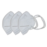 3pcs Anti Haze Dustproof Boca Máscaras Descartáveis ¿¿Não-tecidos Máscaras Protetor