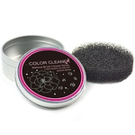 2pcs ativado Sponge carbono Cleaner Makeup Tools Removedor Sombra Brushes Caixa de limpeza em pó