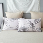 2pcs Casos Simples Impressão Travesseiro Para Cama Casa Supplies
