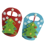 2 Pçs Conjunto Doces Presente Sacos árvore De Natal Pendurado Decoração Ornamentos