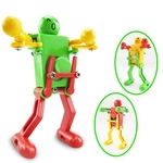 3PCS criativa Dançarino bonito Clockwork Primavera Robot Wind Up Toys Retro Vintage brinquedo mecânico Brinquedos do bebê caçoa presentes Dança