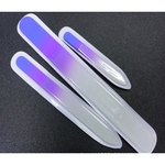 3PCS Cristal prego Arquivos com Nano Polimento Exquisite Ferramenta de Manicure (Grande / Médio / Pequeno)