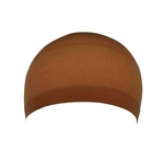 2Pcs Elastic Lace Bandage Hairnet Respirável Mesh Wig Hat Soft Nylon Stretch Cap