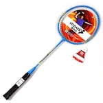 Amyove Lovely gift 2pcs Lightweight Badminton Racquet Light Steel liga Peso Sport Equipment