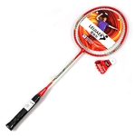 2pcs Lightweight Badminton Racquet Light Steel liga Peso Sport Equipment
