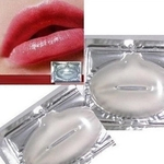 2pcs \\ / lot Skin Care cristal Collagen Lip Lip Care Máscara Pads umidade Essência Anti Aging rugas