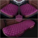 3 Pcs macia carro confortável almofada anti-derrapante respirável Almofada 2 Pcs Frente + 1 almofada Pcs Rear