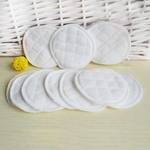 2pcs Mulheres grávidas forma redonda algodão respirável Super absorventes almofadas de enfermagem