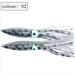 2PCS / Set 11 centímetros / 5g Simulação Octopus design suave Isca Bait artes de pesca