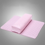 2pcs / set Almofada prego macio retângulo Mão Art UV Gel polonês Manicure Cuidados Salon mão Resto Pillow Pad Set