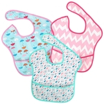 3 PCS Set Inant Waterproof Resistant Baby Bibs Baby Saliva Bibs Mouth Towel