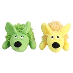 2pcs / set Não tóxico Pet Cão de brinquedo macio Plush Mop Projeto Squeaker Som Jogar Brinquedos