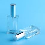 2Pcs Vazio Frasco De Perfume De Vidro Aftershave Spray Containers 50ml