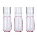 3pcs Vazio Plástico Fino Névoa Spray Frasco De Perfume Recipiente Atomizador 60 Ml
