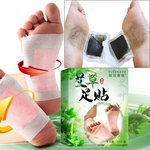 Pé Pads Health Care Foot Patch Pés limpeza Moxa Folha Herbal adesivas Patches Pés