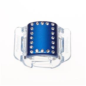 Pearlised Diamante Linziclip - Prendedor para os Cabelos Majestic Blue