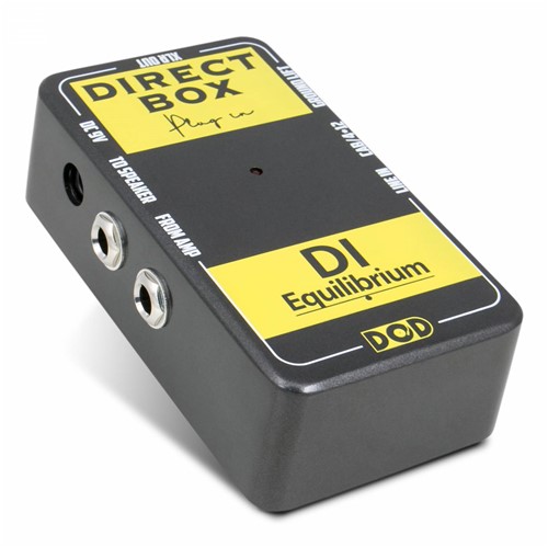 Pedal Direct Box DOD DI-Equilibrium C/ Simulador de Amp