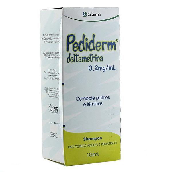 Pediderm 0,2mg/ml Shampoo Deltametrina 100ml - Cifarma