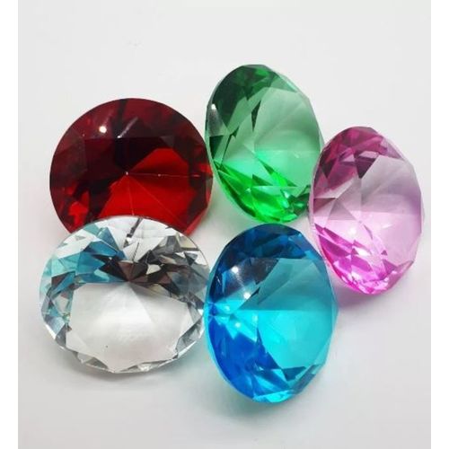Pedra Cristal Diamante Joia para Foto Unhas de Gel Transparente