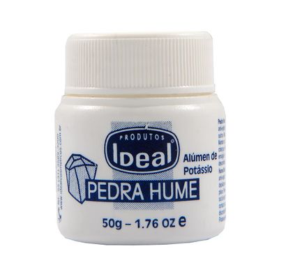Pedra Hume Pote 50g - Ideal